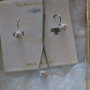 Elegant Silver Jewelry Set